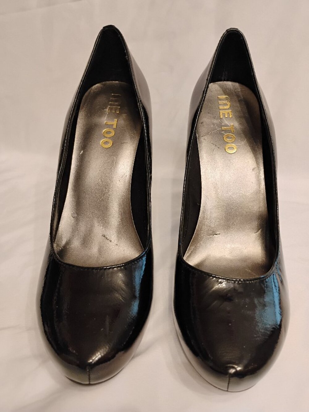 ME TOO BLK HEEL SIZE 7M